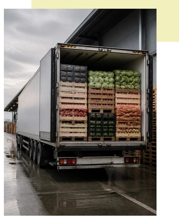 Перевозка плодоовощной продукции в Новосибирск по цене от 5083 р. | Агросервис-Нвс