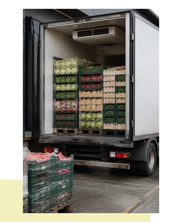 Перевозка плодоовощной продукции оптом напрямую в Новосибирск